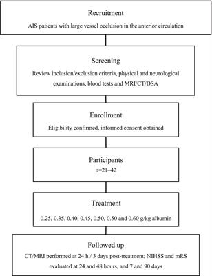 Albumin adjuvant therapy for acute ischemic stroke with large vessel occlusion (AMASS-LVO): rationale, design, and protocol for a phase 1, open-label, clinical trial